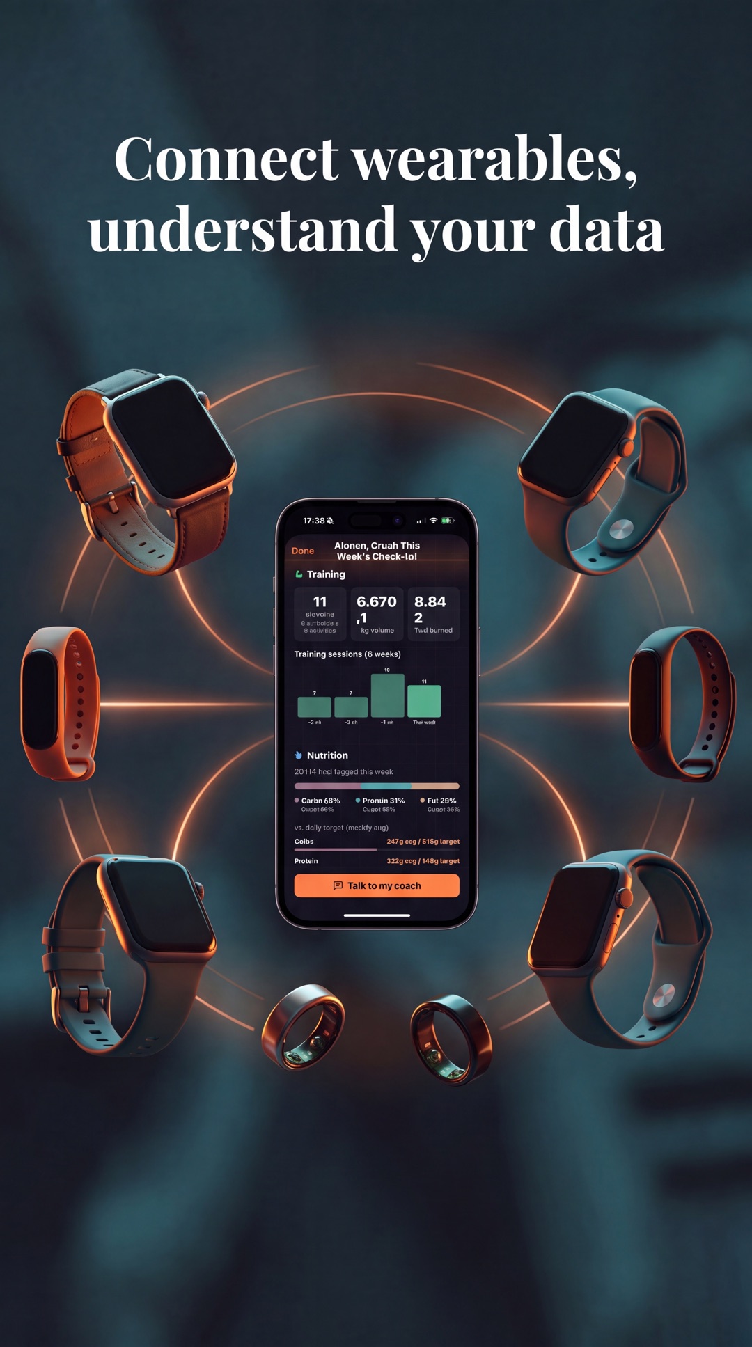 UnderForge app: connect wearables and understand your data